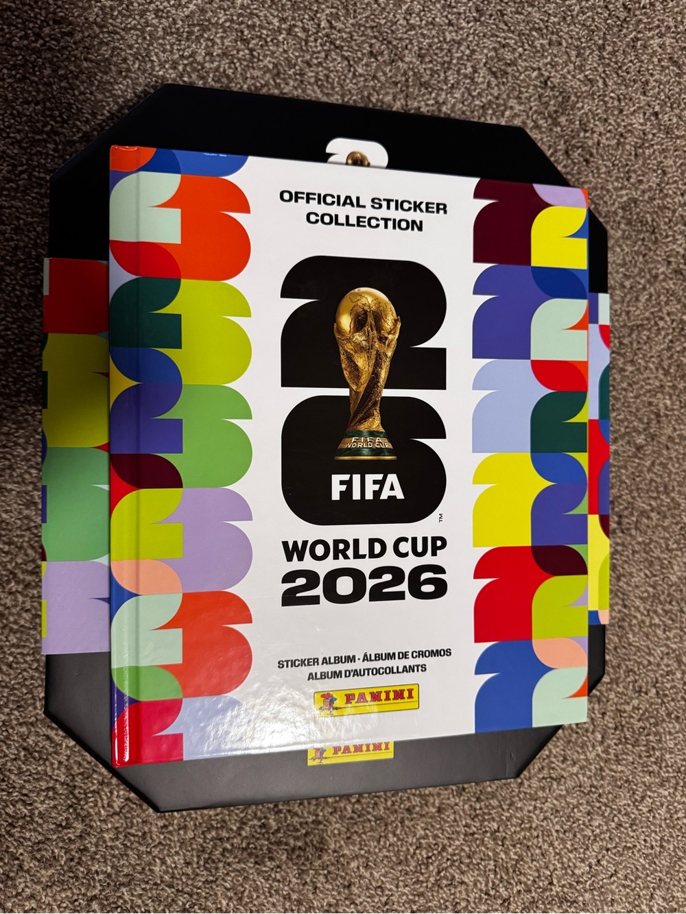 Panini World Cup 2026 Sticker Album - Bright Multi Colors
